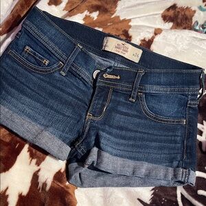 Hollister Indigo Denim Shorts